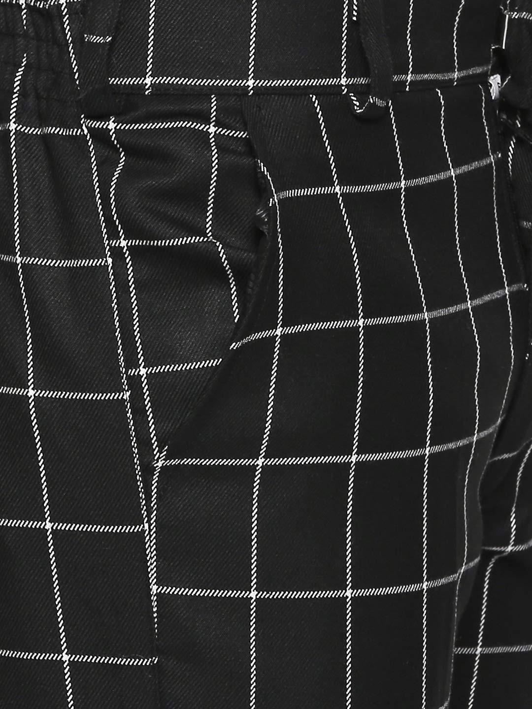 Jeetethnics Boys Black Checked Coat Suit Set with Waistcoat Shirt and Trousers (9048EJ) 2