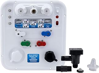 RV Water Management Panel | Nautilus P4 | 8-Function City-Water Fill (No, Don't Include Install Kit) | Made in USA