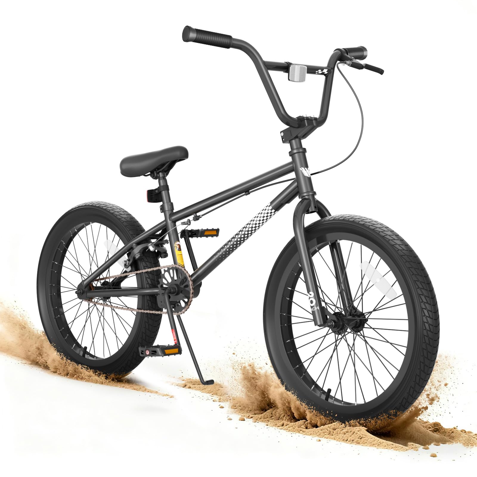 Amazon.com: KORIMEFA Freestyle BMX Bike 20 inch Kids Boys Trick