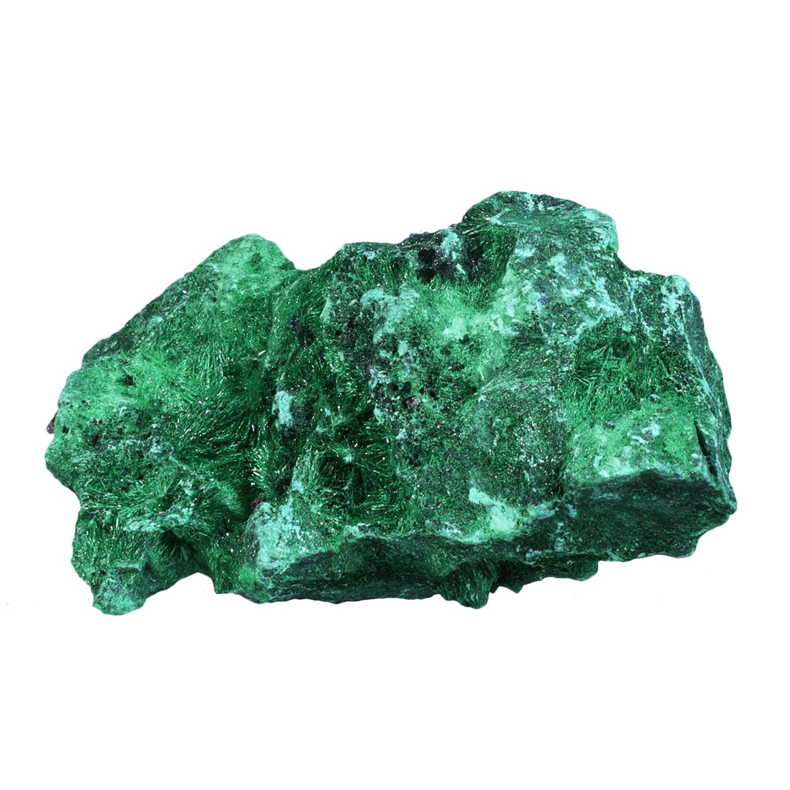 dssmboom Natural Malachite Stone Geodes Malachite Raw Crystal Stone Decor