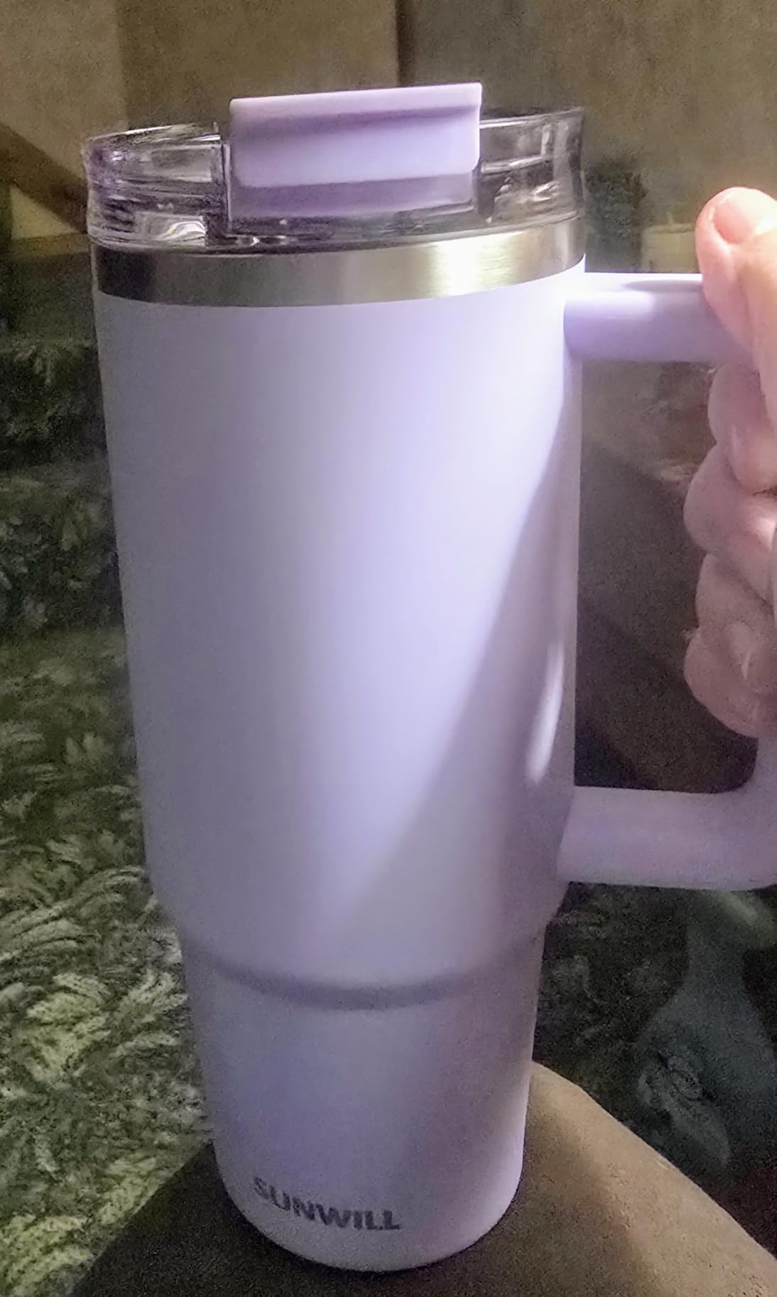Customer-submitted SUNWILL tumbler photo
