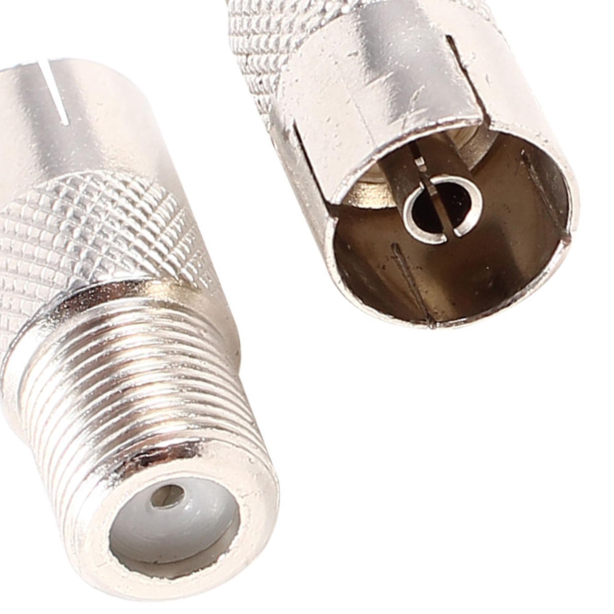 Amazon.co.jp: uxcell 2個 同軸ケーブル延長アダプタコネクタ Fタイプ