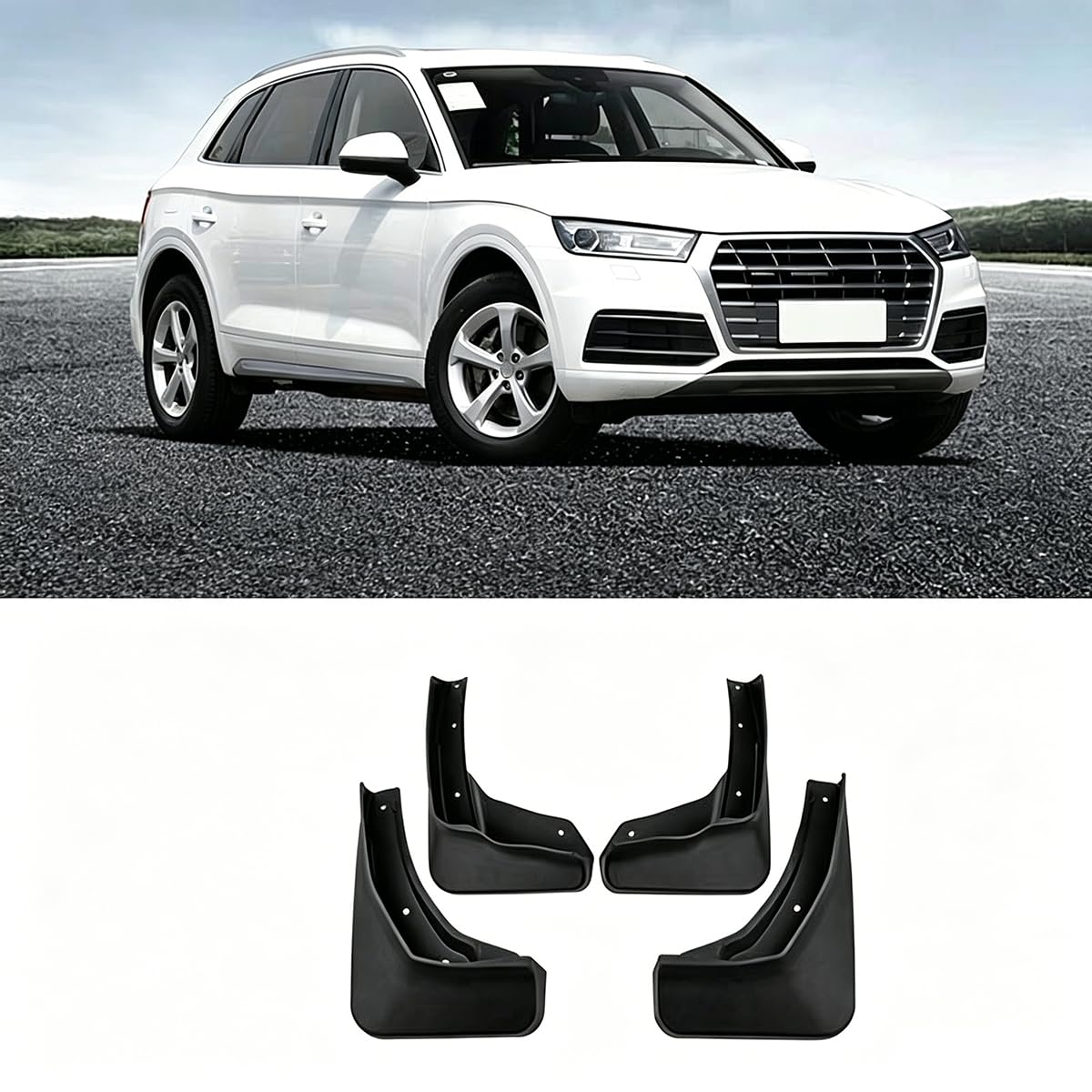 Garde-boue Audi Q5L 2018-2020 pour protéger la carrosserie de la boue et des graviers