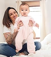 Vista 3 de Burt's Bees Baby Enterizo de una pieza para bebé, 100% algodón orgánico