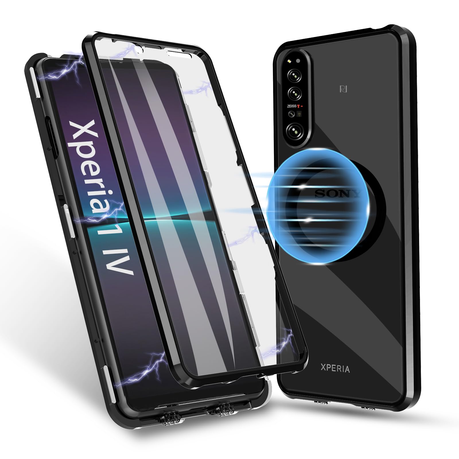 Amazon.co.jp: Guizzcg Sony Xperia 1 IV ケース Magsafe対応 両面強化