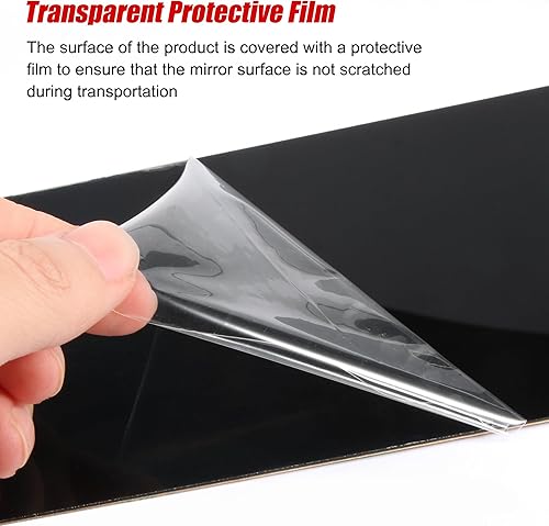 Miniatura 9 de BASIKER Kit de moldura de poste de pilar Nissan Titan 2004-2015, cubierta negra brillante de la ventana de la puerta, material de PC de fuerte