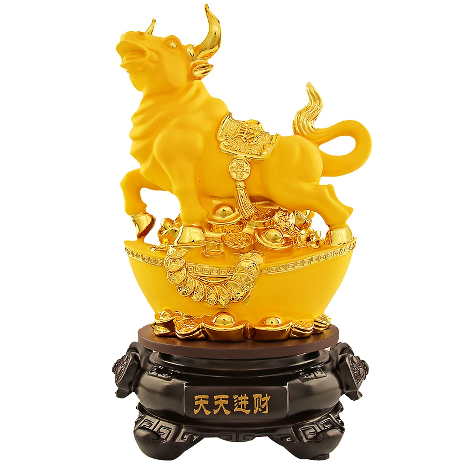 Sculpture d'animal Feng Shui or sable, le cadeau idéal pour célébrer la réussite