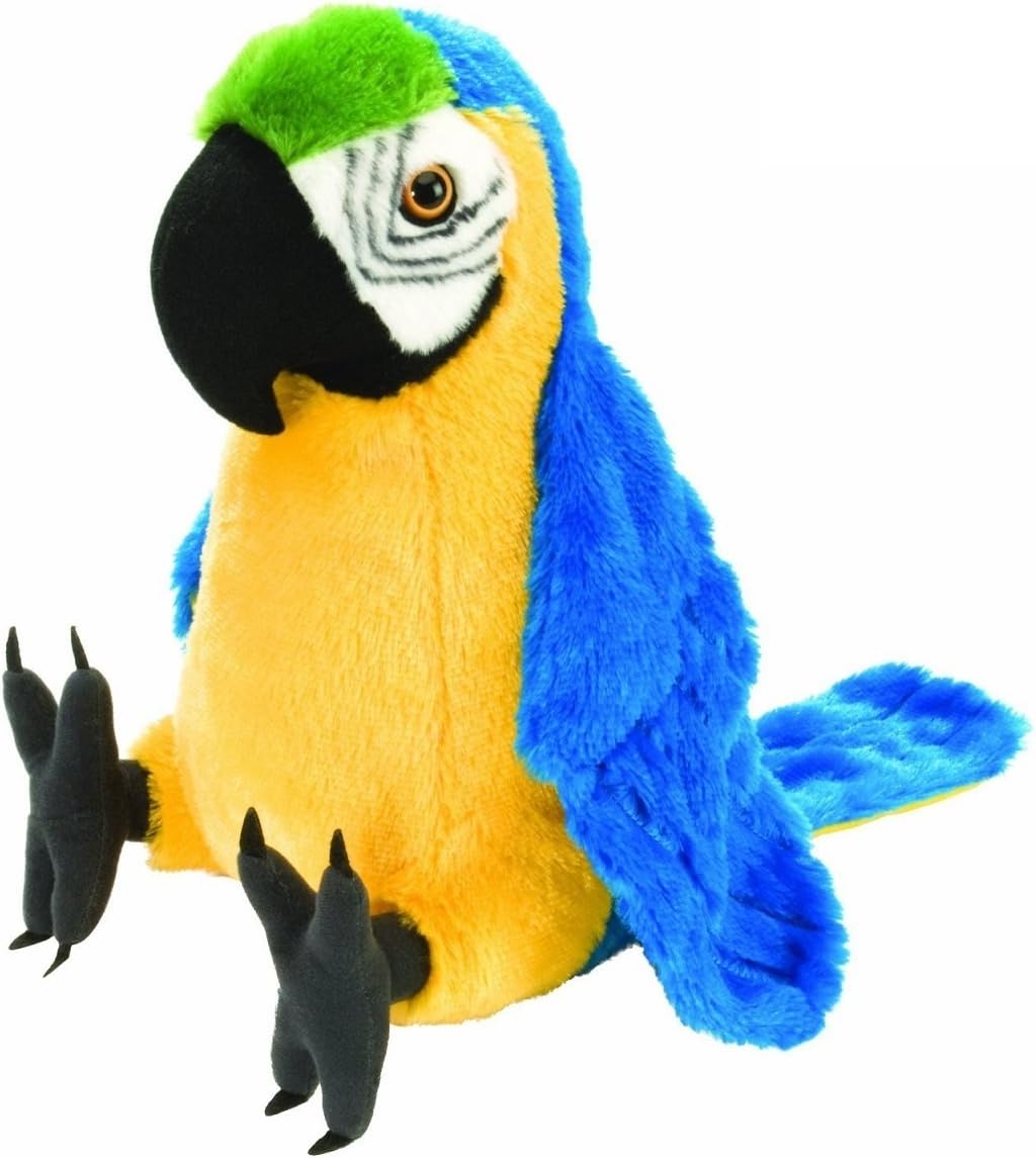 ワイルド リパブリック リアル 超人気の ルリコンゴウインコ ぬいぐるみ Cuddlekins