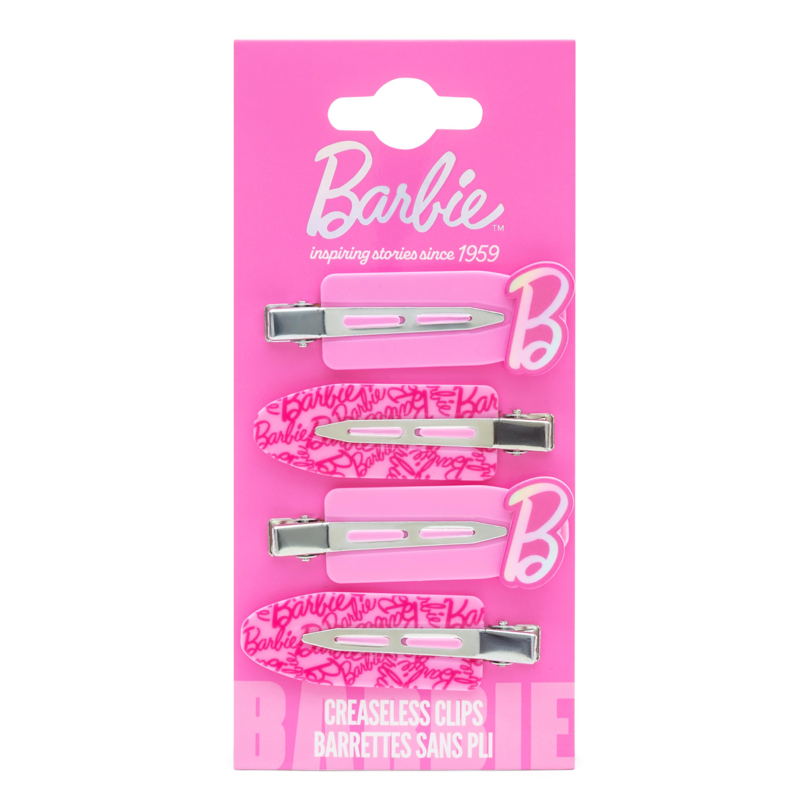 Barbie Creaseless Clips - No Mark Hair Slides - No Dent Hair Clip - No Crease Hair Slide - Curl Hair Pin