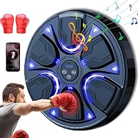 BootyBay Bluetooth zenés boxgép falra szerelhető edzéshez kesztyűvel 1