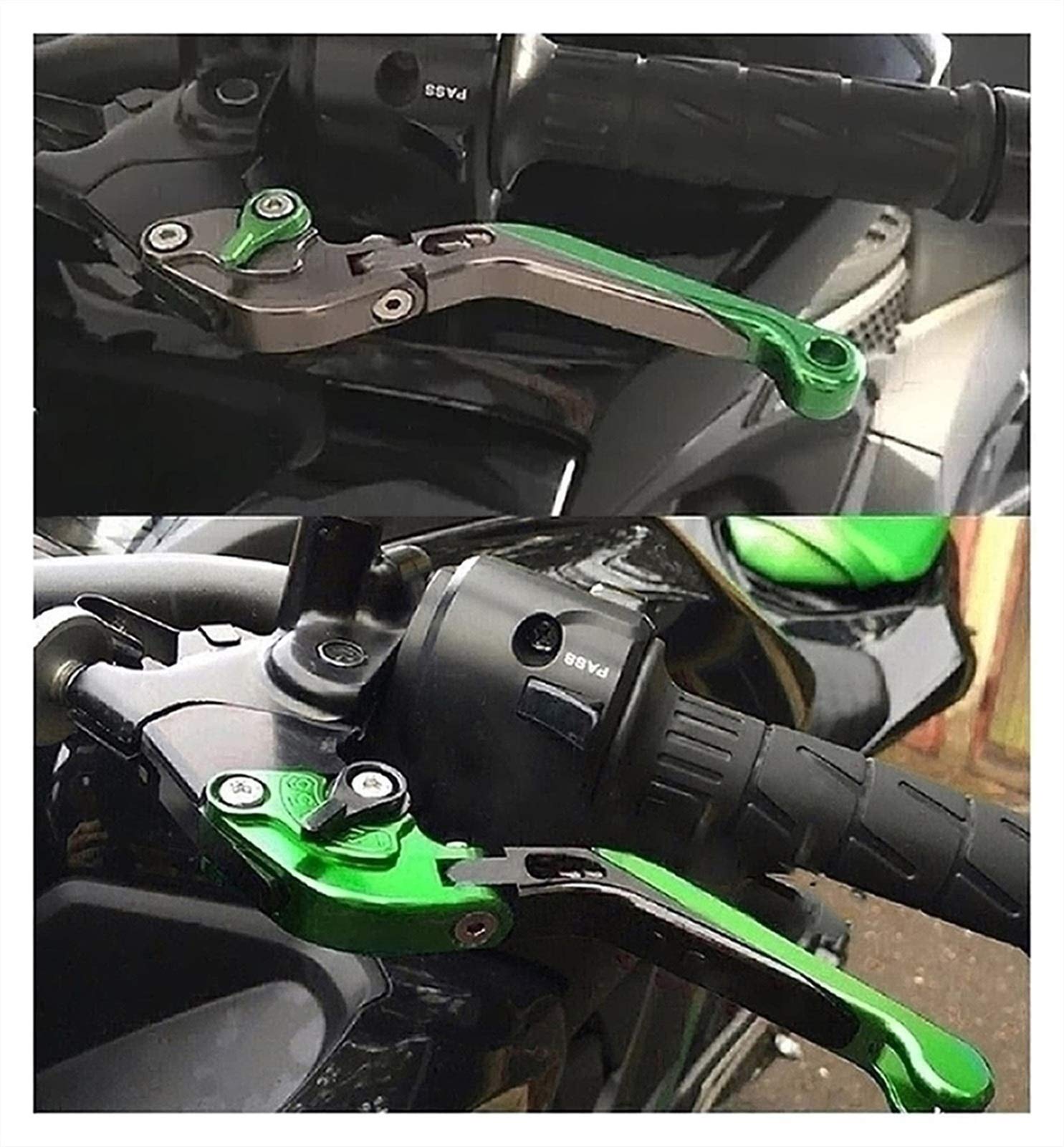 Haha]Motorcycle CNC Folding Extendable Brake Clutch Levers For Kawasaki Z900rs Z900 Rs 2018 2021 Ninja 1000 2017 2021 I.890131125 - View #5