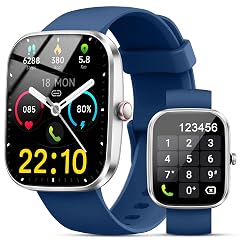 Smart Watch 1 91 Smartwatch for Men Women Answer Make Call Fitness Tracker with 100 Sport Modes IP68