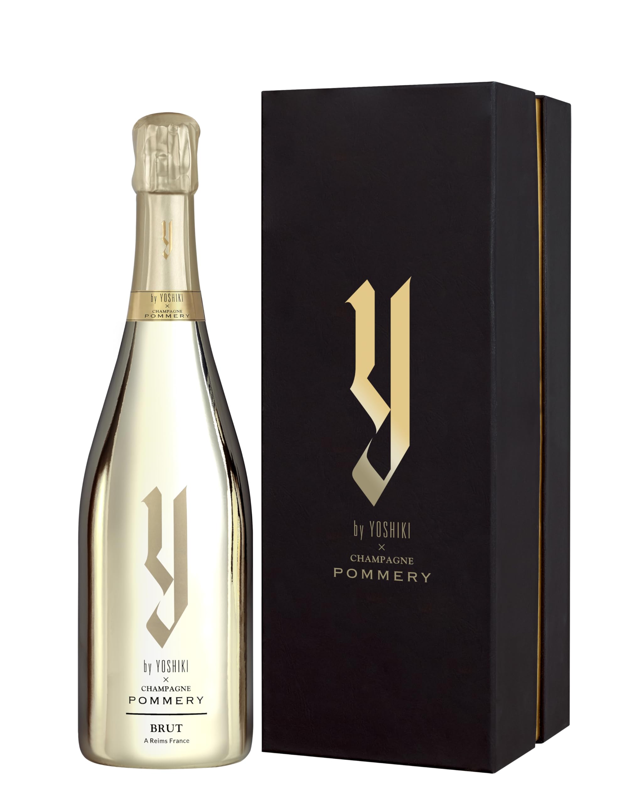 Y by YOSHIKI x Champagne Pommery Brut 75cl