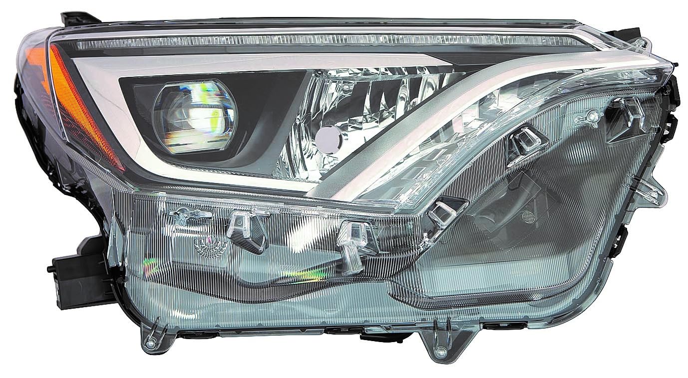 Amazon.com: ACK For Toyota RAV4 / Hybrid 16-18 Headlight LED JPN