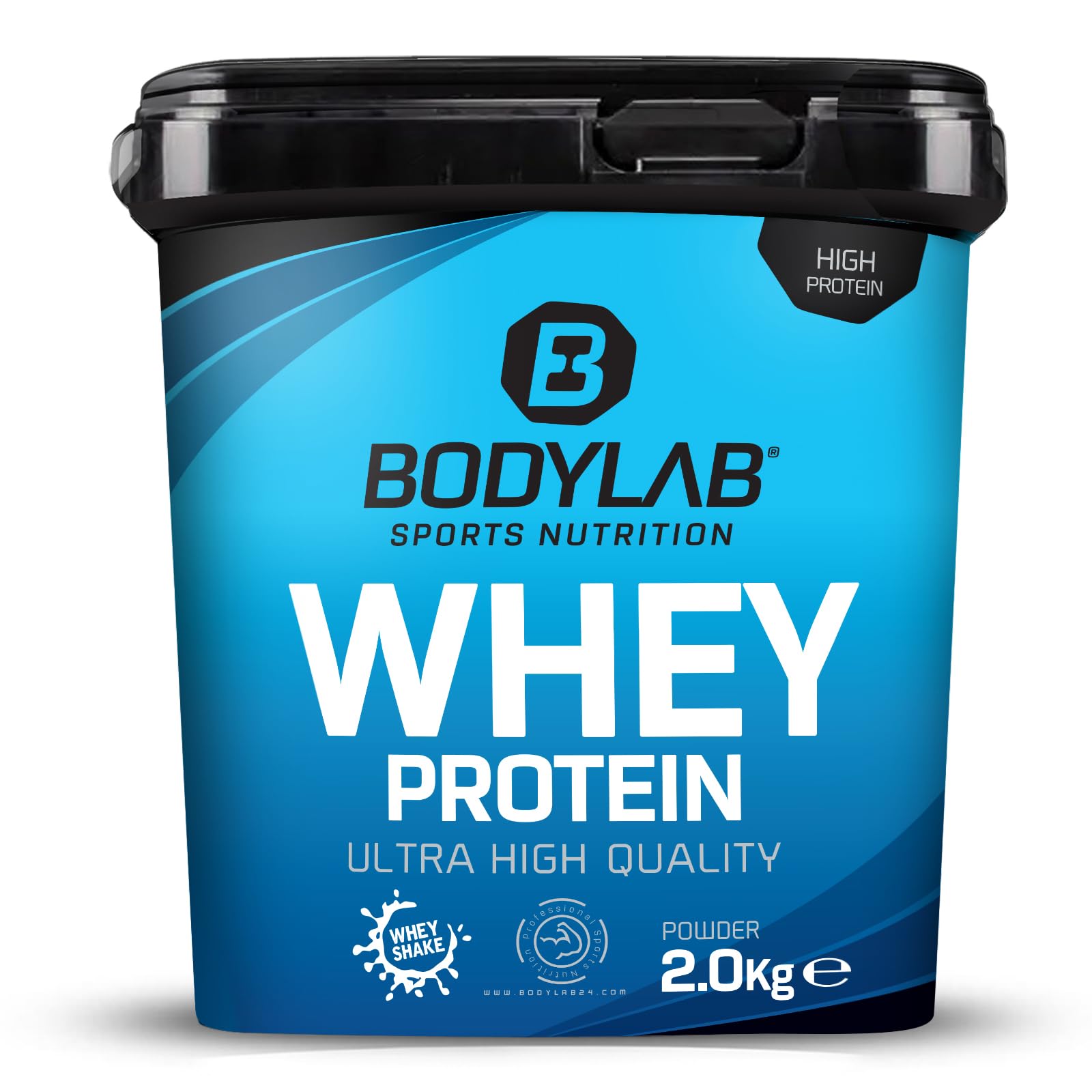 Bodylab24 Whey Protein Pulver, Chunky Weiße Schokolade-Pistazie, 2kg