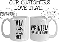 Vista 4 de Feliz Cumpleanos Ryker Mug Spanish Happy Birthday Personalized Name Gift Coffee Tea Cup Large 15 Oz