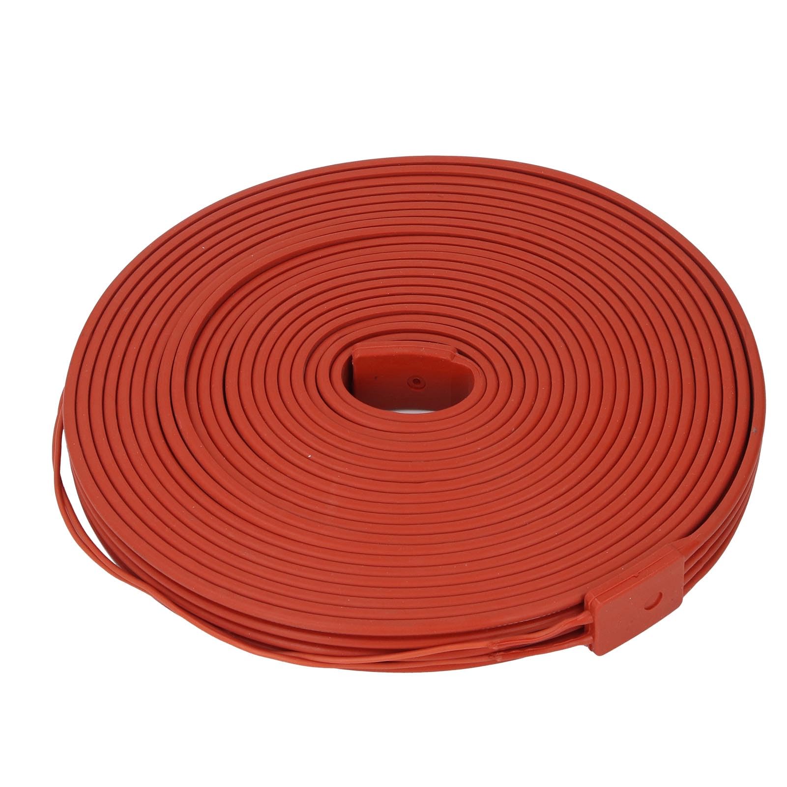 Eujgoov Cinta Calefactora de Silicona 1000W 25x10000mm Cable Calefactor Flexible Impermeable para Protección contra Congelación de Tuberías Motores Compresores RV, con Alambre de (Silicona 2)