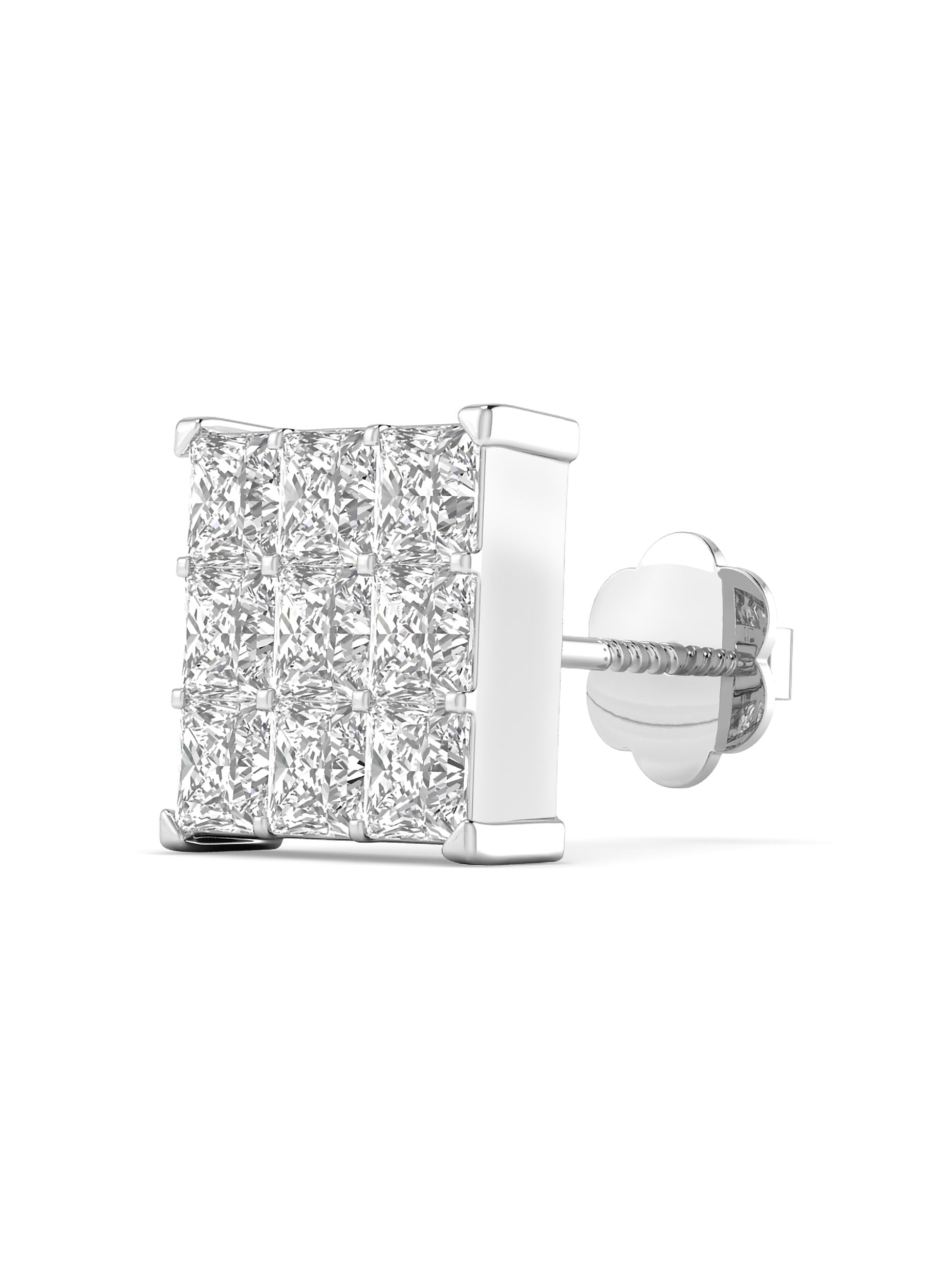 ORIONZStud Earrings for Men & Boys (1 Piece) - 925 Sterling Silver - Birthday Anniversary Gift - Men Fashion Accessories