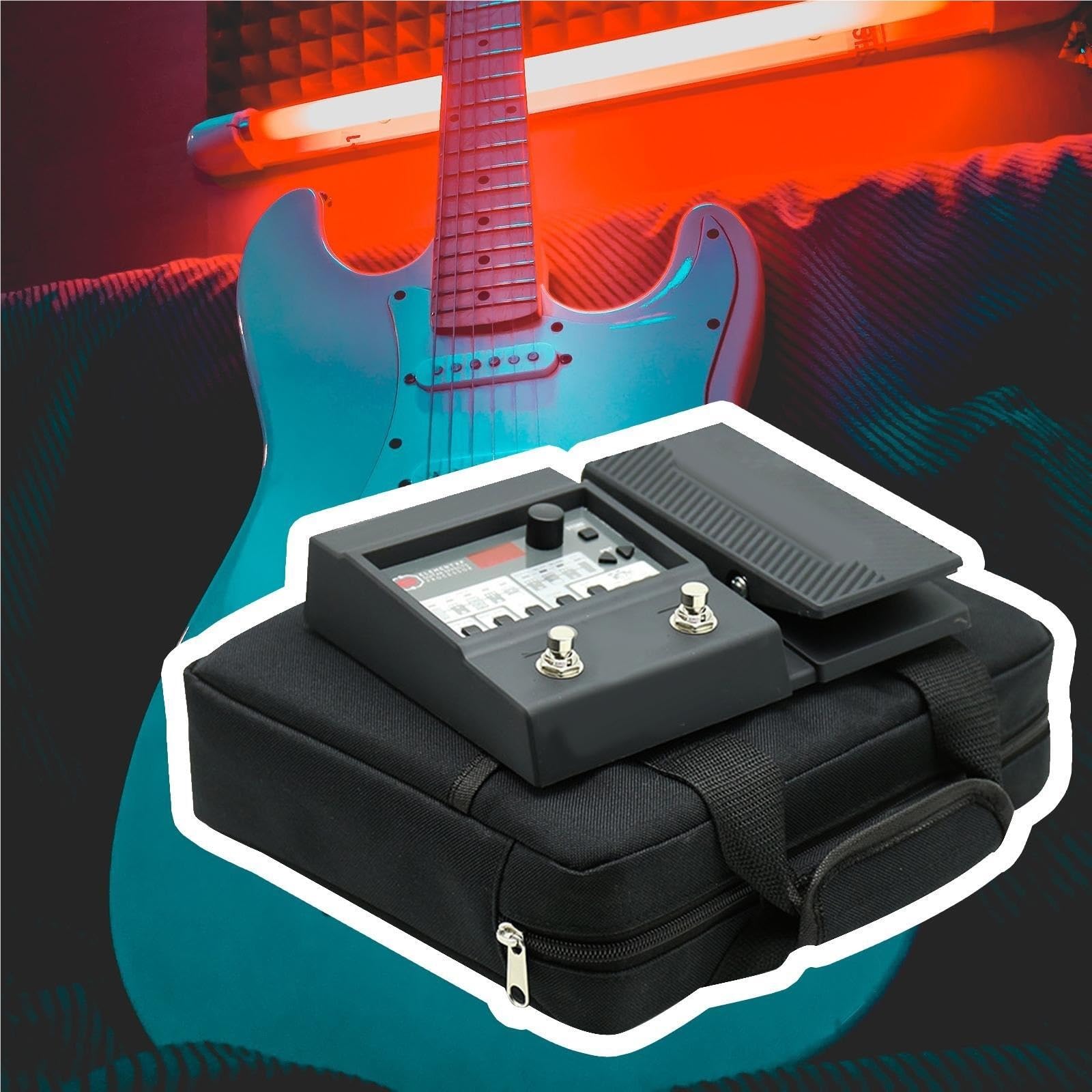Gitarren Pedal Tasche Gitarren-Pedaltasche, Pedalboard-Tasche, Tragetasche, Tragetasche, Gitarren-Pedaltasche for Gitarrenpedale FüR Gitarre