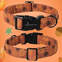 Vista 61 de Aring Pet Collar de algodón, ligero y ajustable, con hebilla de liberación rápida para perros pequeños, medianos y grandes, para cachorros, XS