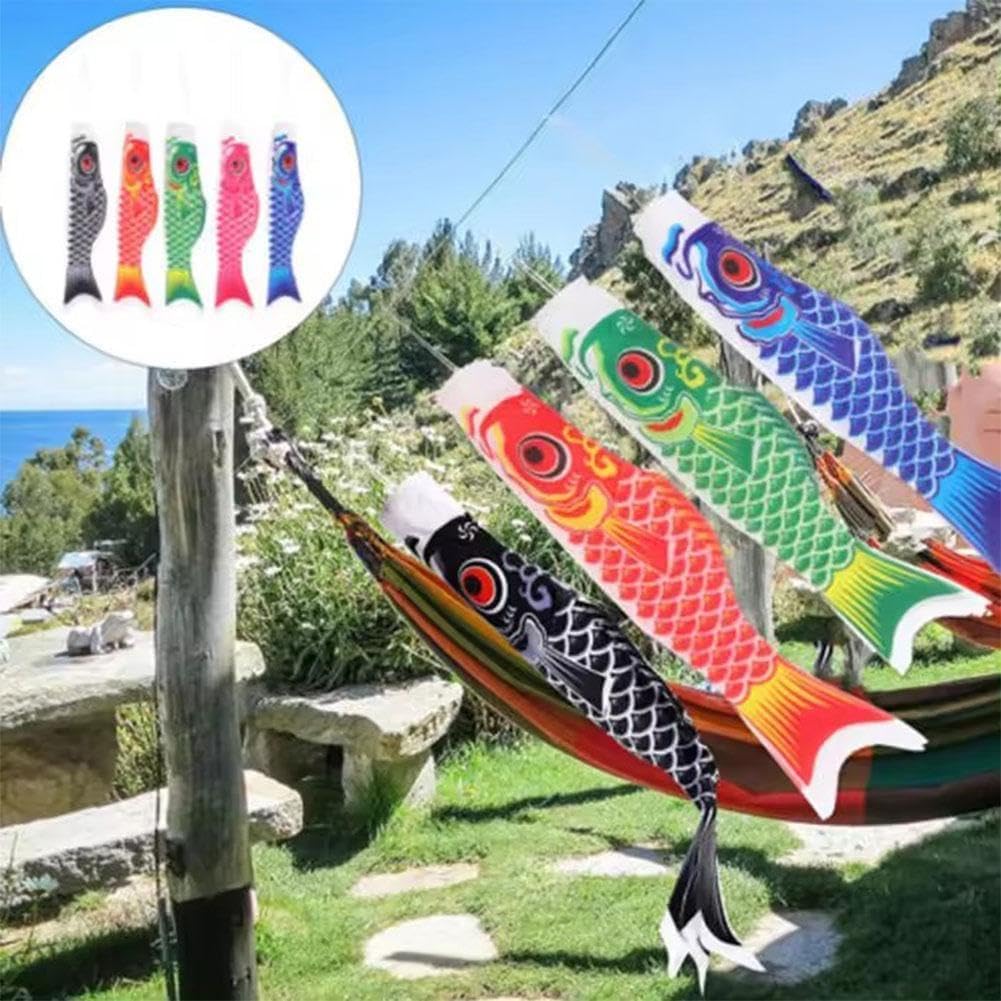 40 cm japoński karp wiatrówka serpentyna ryba flaga latawiec prezent ryba karp kreskówka skarpeta flaga Koinobori nowy kolorowy wiatr W0w1 Windsock