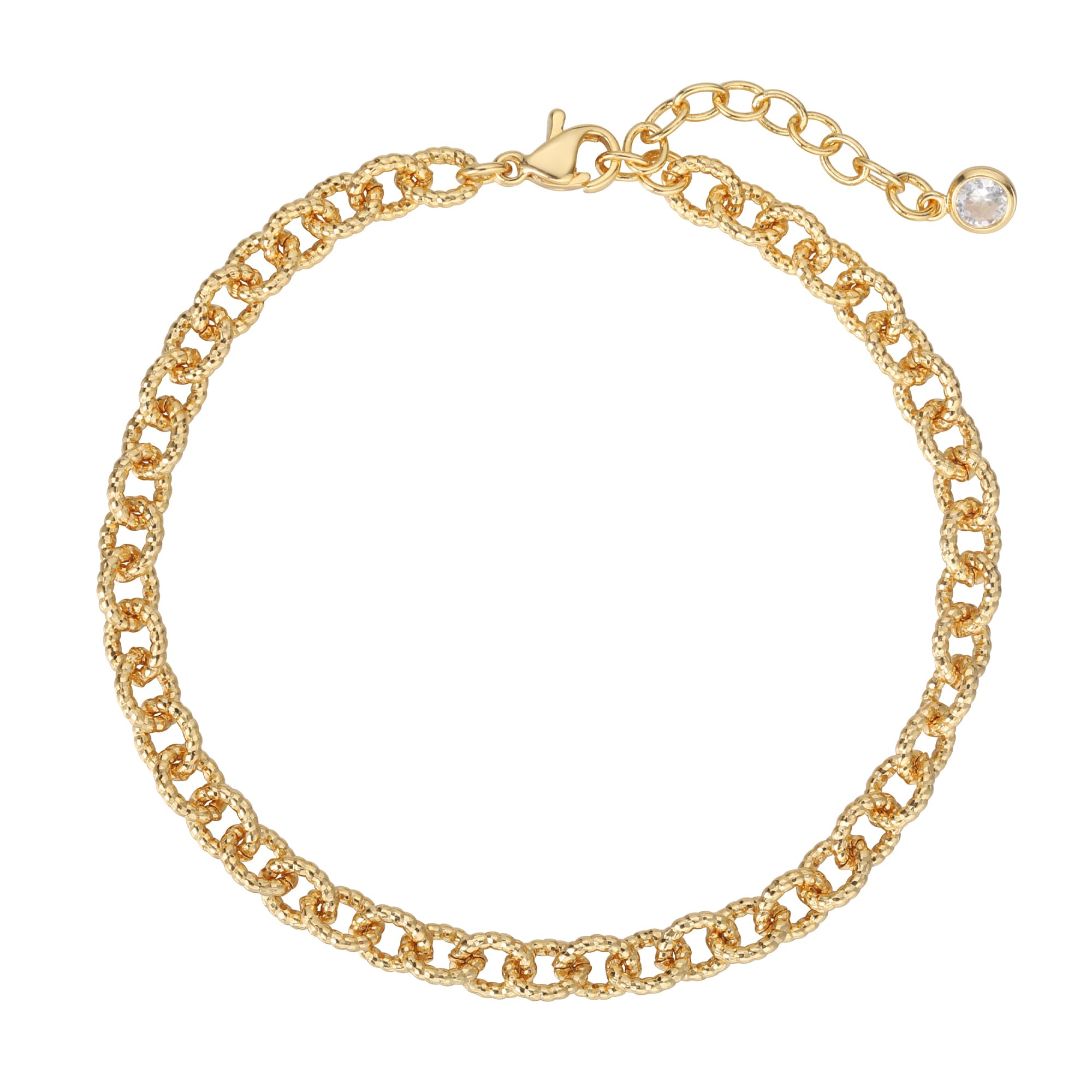 Jenosy Armband für Frauen 18K Vergoldet Zierliche Kette Einf