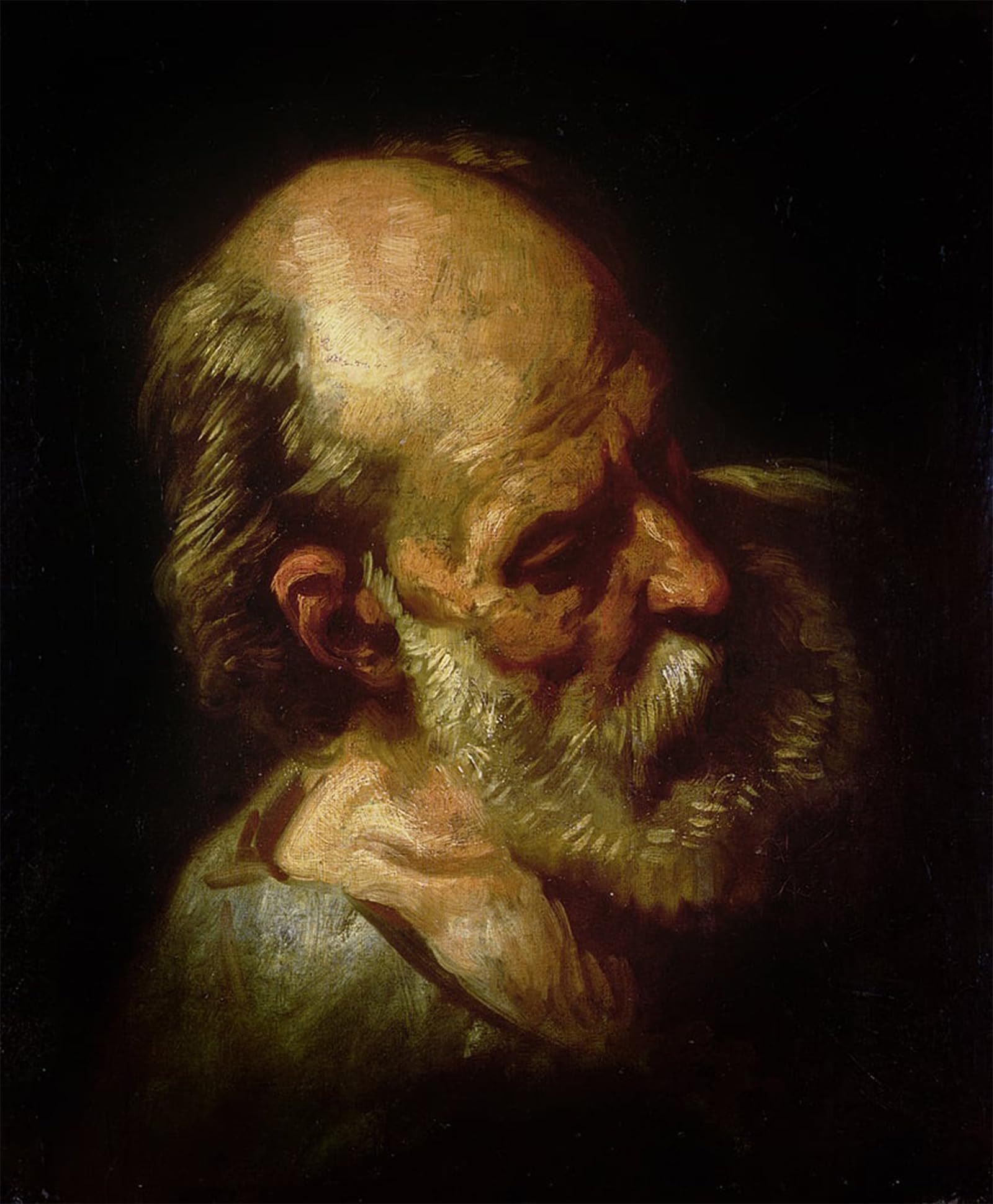 ARTXLXXBN Famous Prints Artwork Pictures Poster Painting Art Unbekanntes Bild by Theodore Gericault Artwork Landscape Pictures for Home Decor 60x90cm