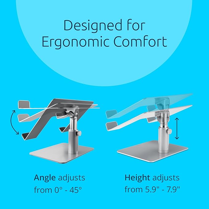 Kensington soporte universal ajustable para laptop acero y aluminio miniatura 3