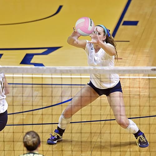 Miniatura 6 de Official Size 5 Glow in The Dark Volleyball, Fluorescent Light Night Volleyball Soft Indoor Outdoor Gift Night Ball for Game Gym Training Beach Play