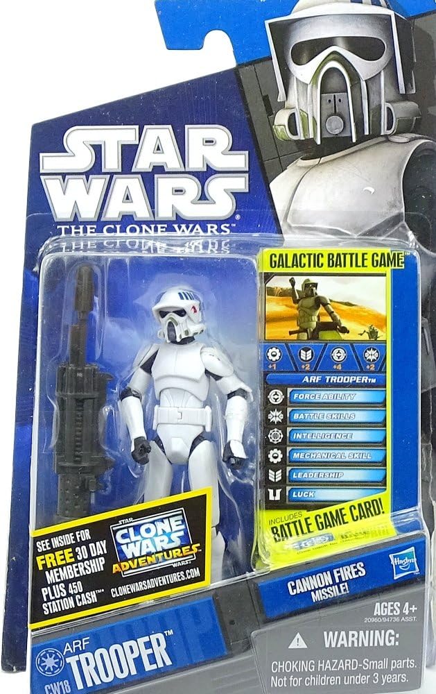 Star Wars Clone Wars 2010 Animated Figure ARF Trooper #18
