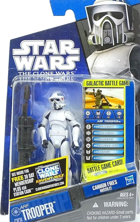 Star Wars - 2010 Clone Wars - Action Figure - ARF Trooper (Re-Issue) (3.75 Inch) (New & Mint