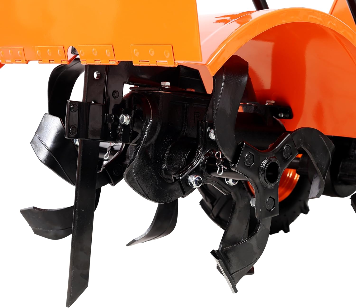 Tiller Cultivator, Rear Tine Tiller - 7HP Gas Engine 212CC, 20" Wide and 8" Deep Cultivator - Garden Soil Prep for Lawn, Garden and Field Soil Cultivation