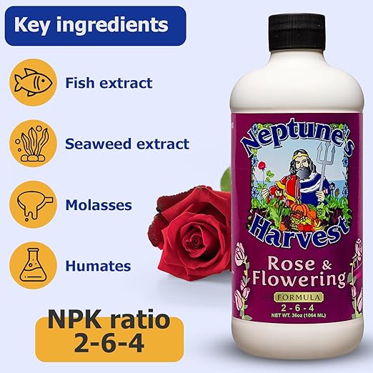 Fertilizante Orgánico Neptune's Harvest para Plantas 2-4-2 + 2-6-4 (2 Cuartos) miniatura 6