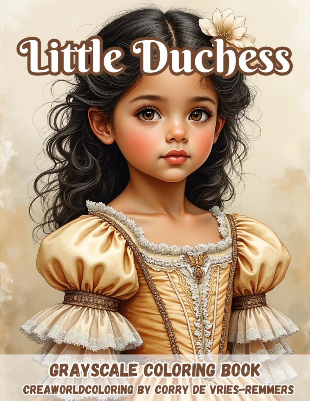 Little Duchess: Charming Vintage Girls, Elegant Portraits & Whimsical Coloring Designs