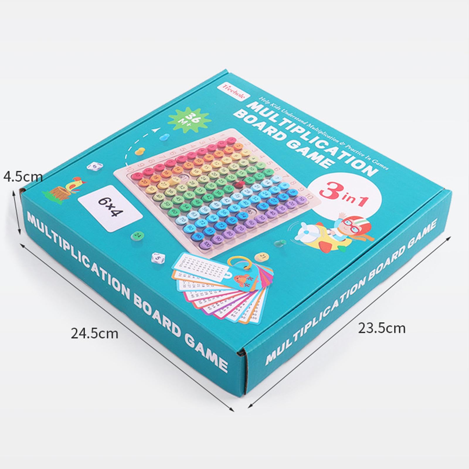 Amazon.co.jp: Shamiina 3歳向け木製九九ボードモンテッソーリおもちゃ