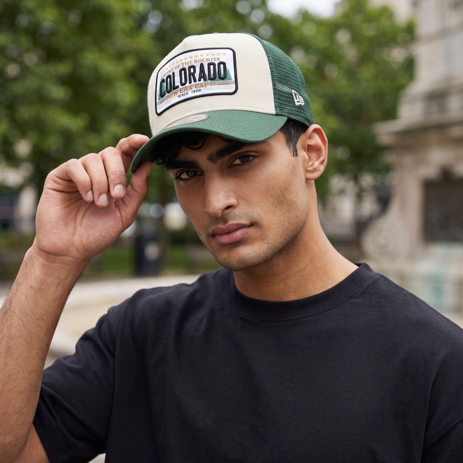 New Era Dorośli 9Forty Colorado Trucker Tablica Rejestracyjna Czapka Z Daszkiem