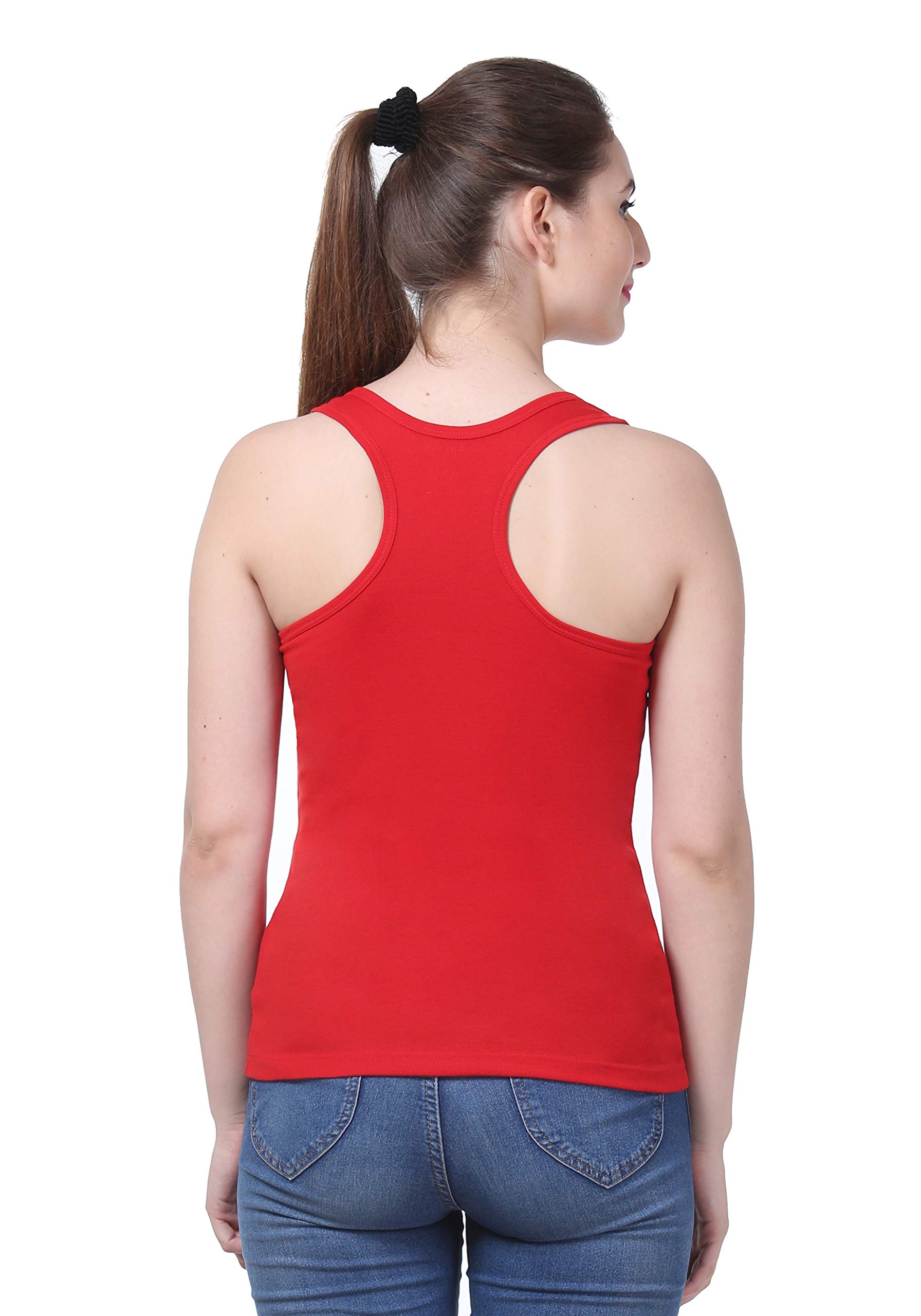 splash Women's Cotton Rich Racerback Tank Top-picture-41