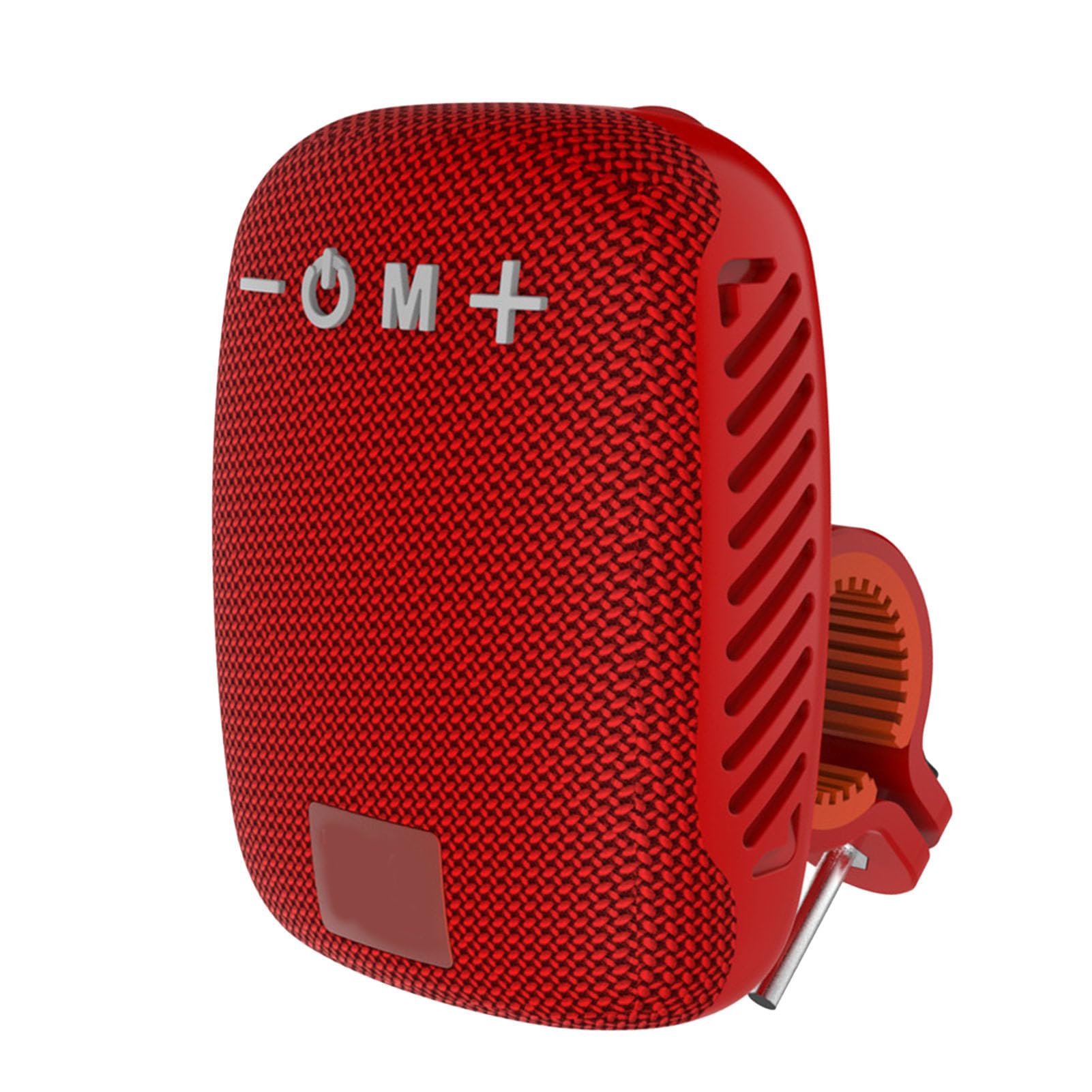 Yunseity Speaker, Hands Calls Answering Portable Waterproof Speaker for Cycling Hiking, Long Battery Life, Compact and Stylish Portable Design (Red)