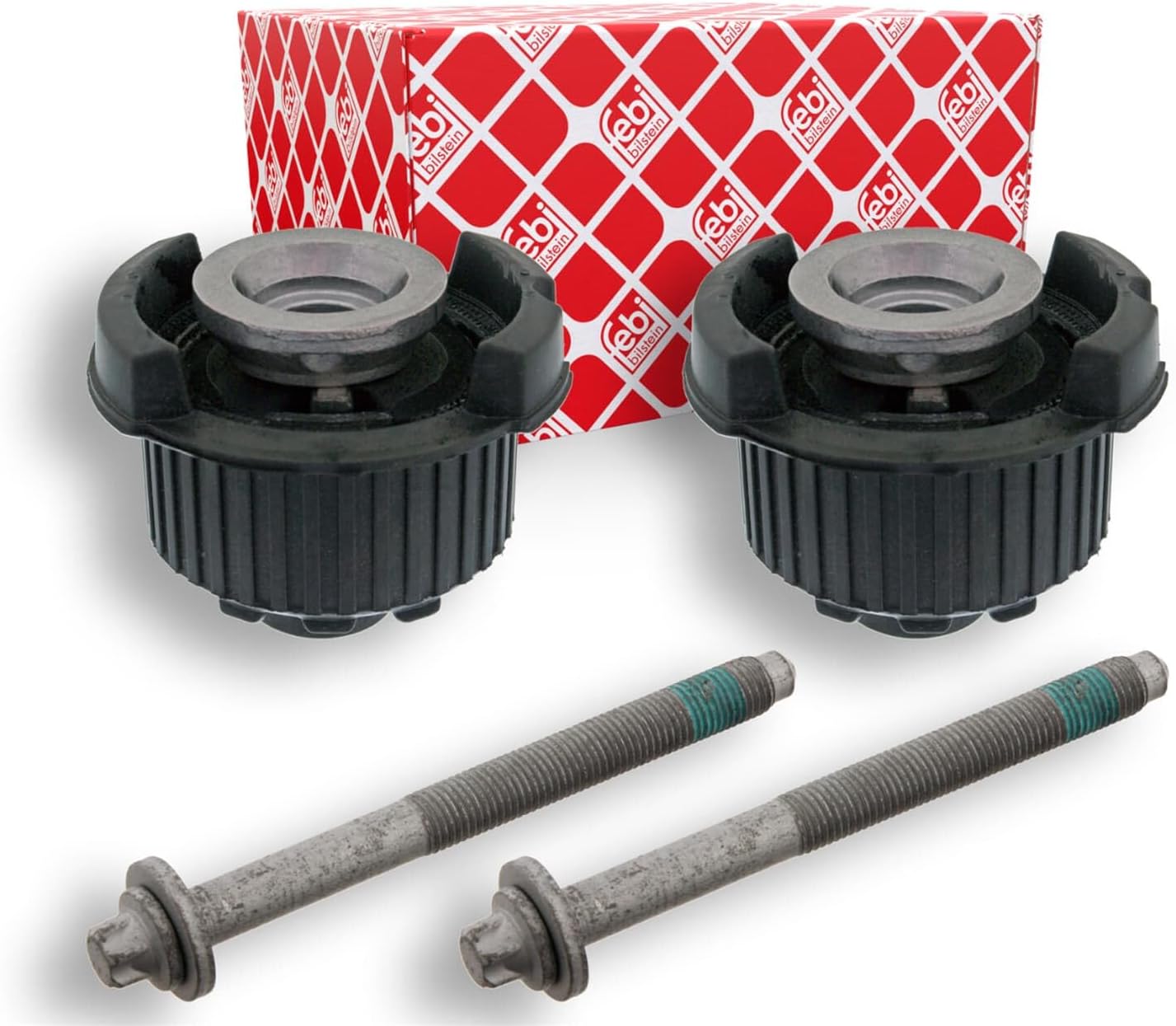 febi bilstein 31965 Axle Beam Mounting Kit for rear axle carrier, with screws, pack of one