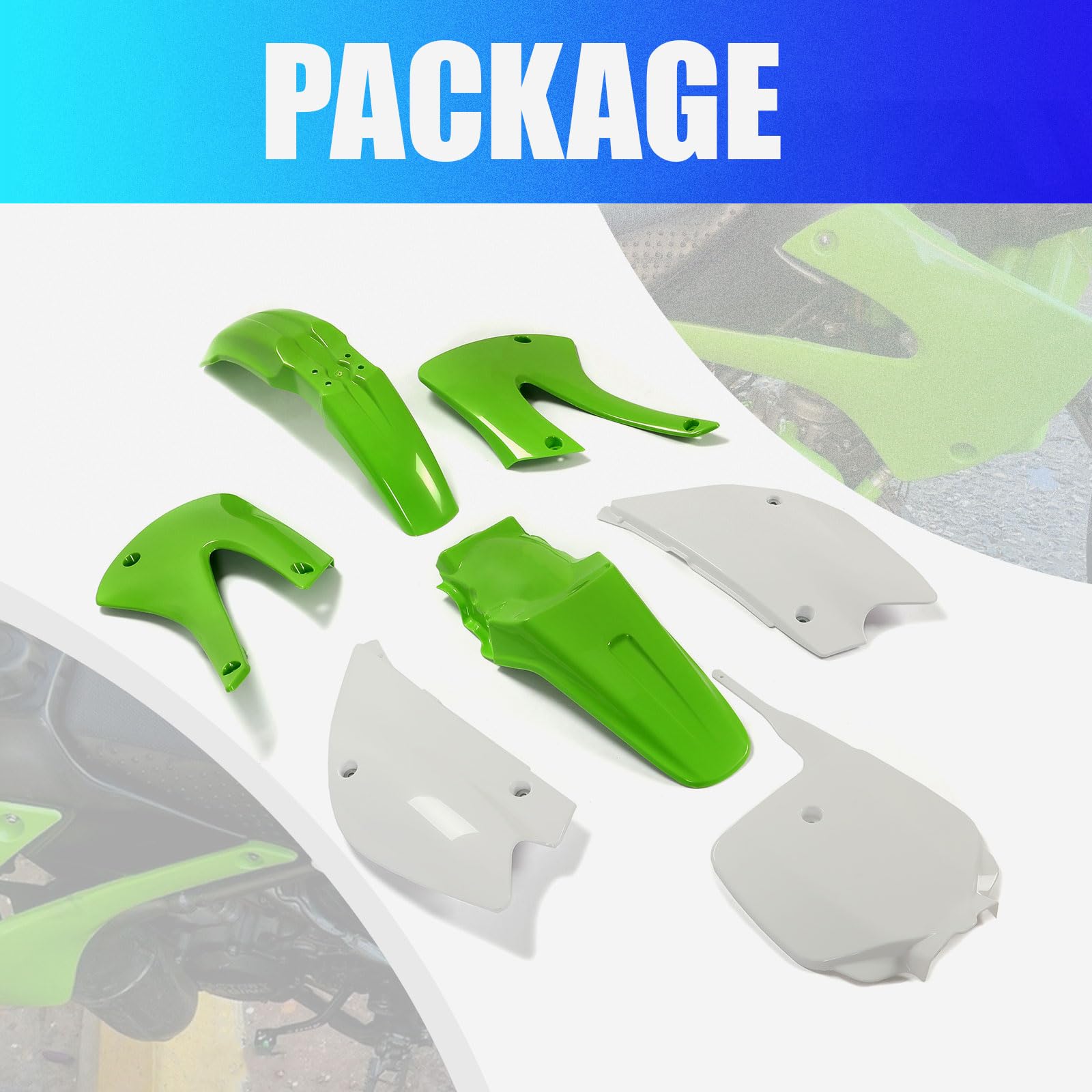 Amazon.com: KUAFU Plastic Kit Fairing Bodywork Compatible With
