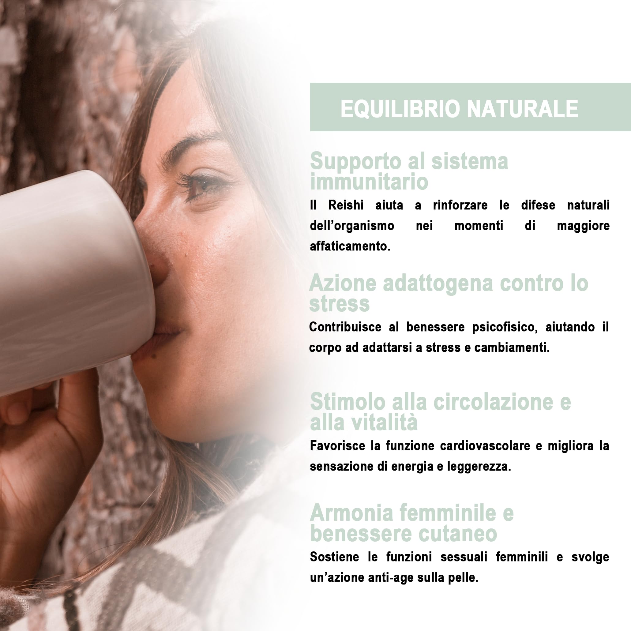 Reishi Plus, Integratore Alimentare con Reishi (Ganoderma Lucidum), 90 Compresse. Sostiene Difese Immunitarie, Circolazione, Equilibrio Ormonale e Pelle, Antiossidante