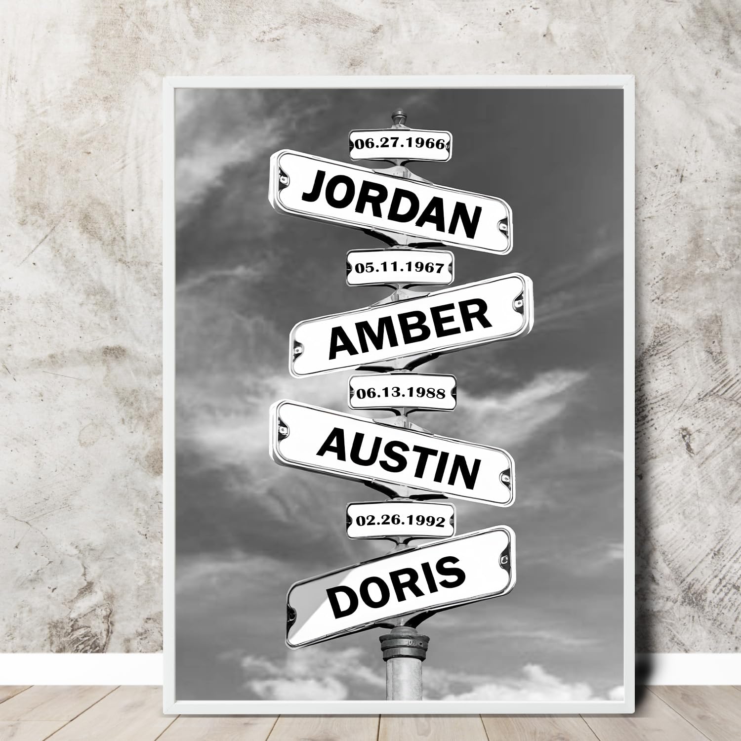 Amazon.com: Chiside Personalized Street Signs With Names, Vintage