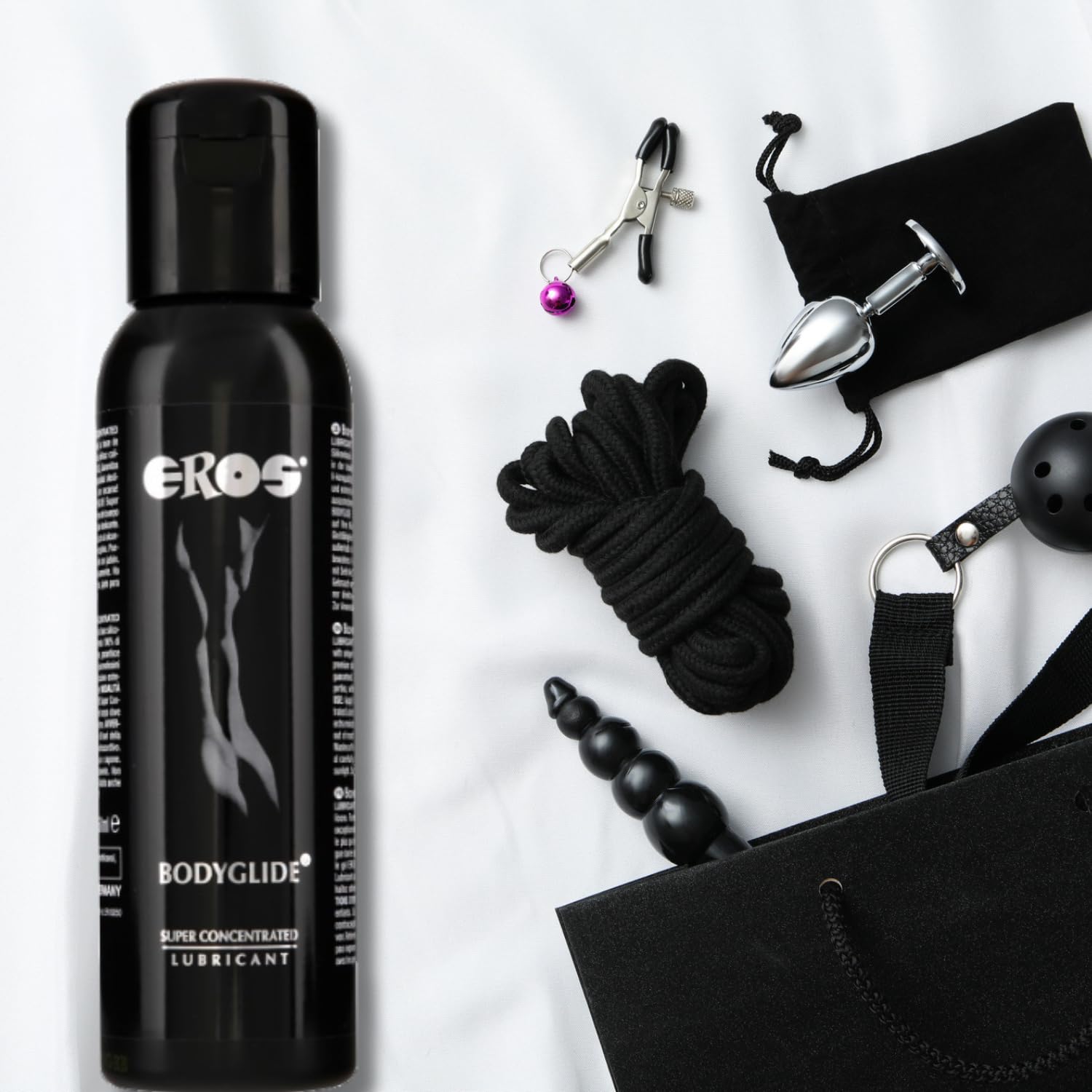 MEGASOL Eros Super Concentrated Bodyglide (2x200ml) - Lubrifiant