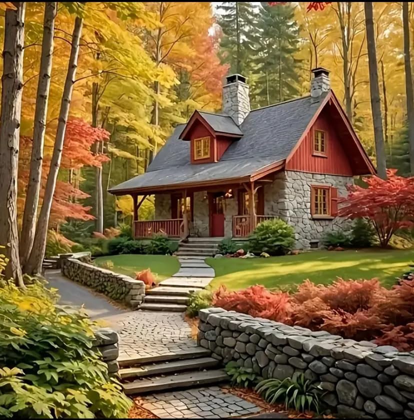 5D Diamond Painting Kits for Beginners, DIY Diamond Painting Kits for Adults, Diamond Painting for Adults Diamond Painting Kits Landscape 14x14 Inch