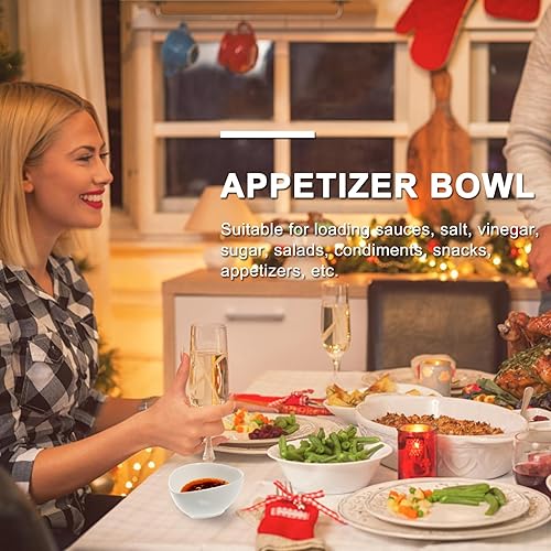 Miniatura 8 de Hemoton 5 piezas de lágrima aperitivo cuchara degustación plato asiático cuchara postre plato de lágrima servir tazas platos mini aperitivo