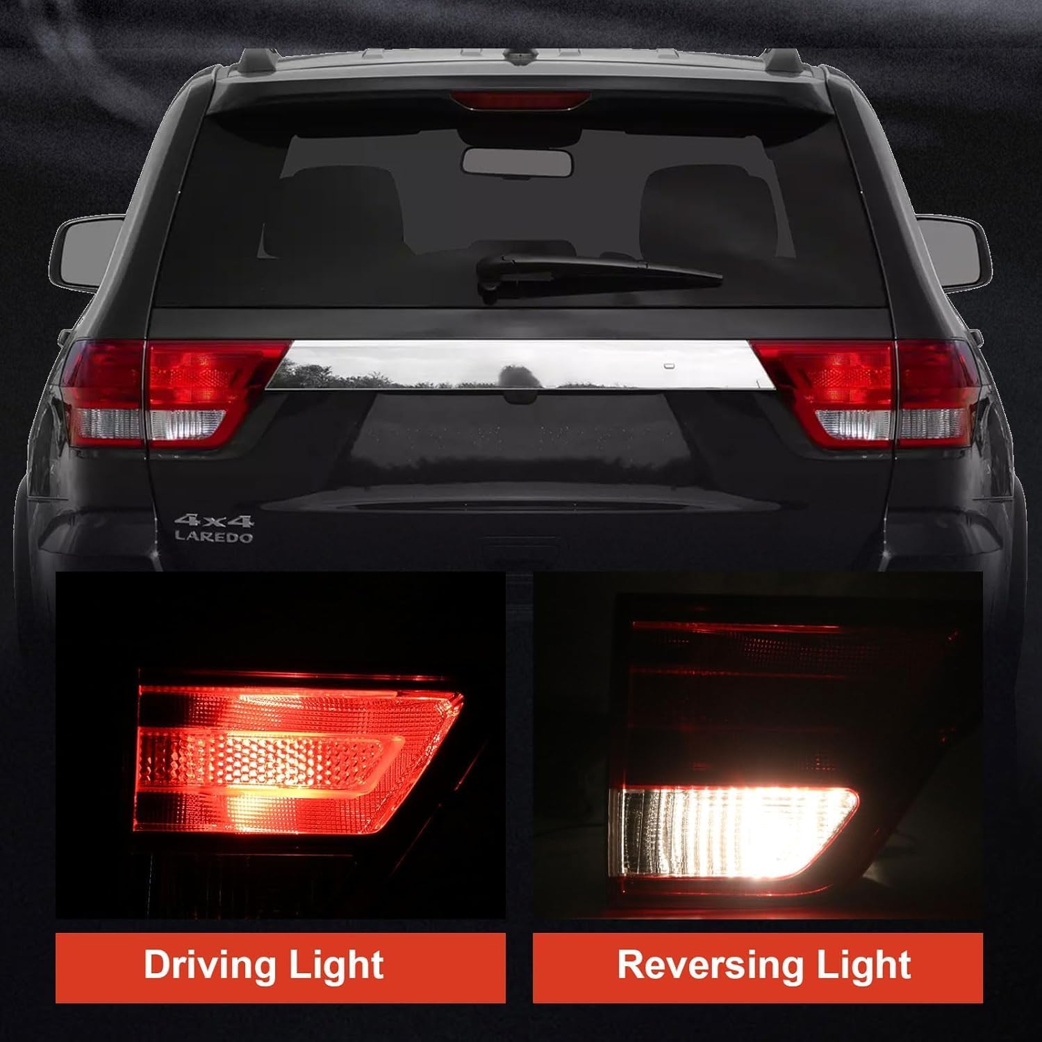 Taillight compatible with 2011-2013 Jeep Grand Cherokee Inner Left Driver Side