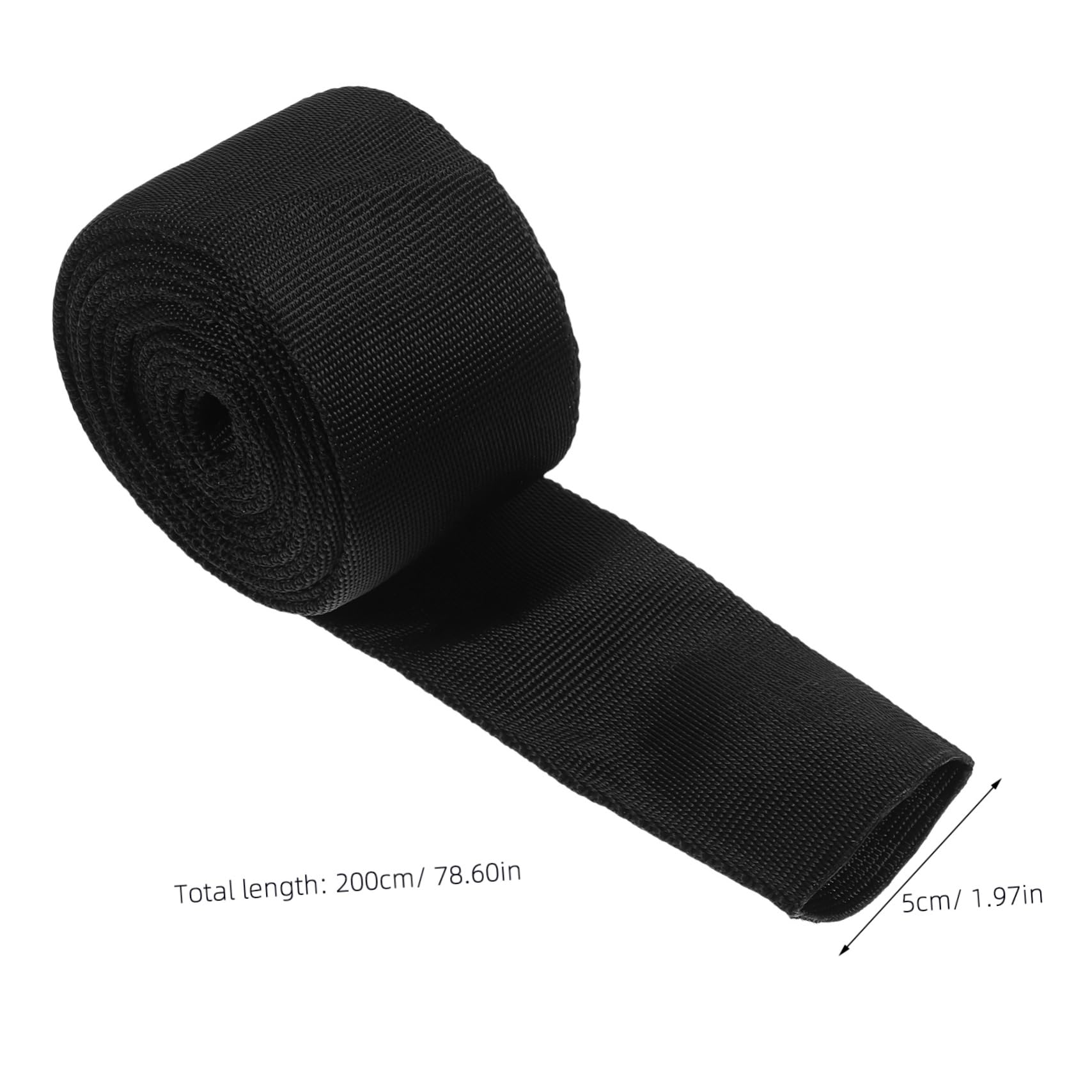 Mikinona Winch Rope Sleeve Protector Cover for Off-Road Vehicles Trailers and Boats Extends Lifespan of Winch Cable and Reduces Replacements Wide