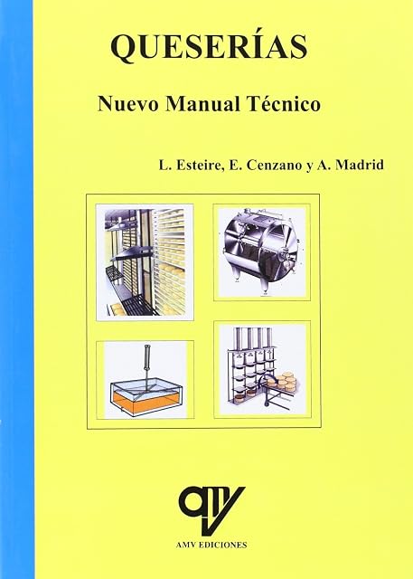 Portada de Queserías Nuevo Manual Técnico