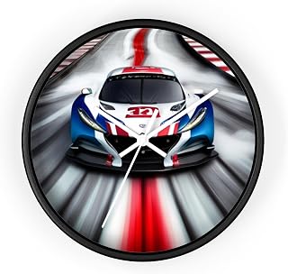 Race Car Wall Clock