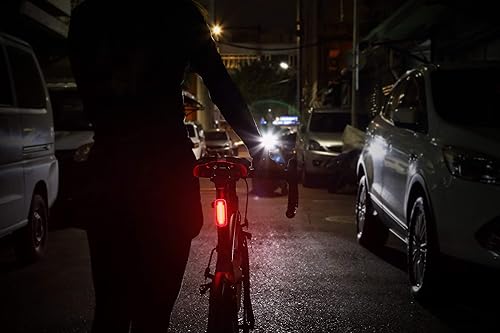 Miniatura 6 de Luz trasera de detección automática G3 - Luz trasera LED superbrillante para bicicleta - Encendidoapagado automático y desaceleración flash por